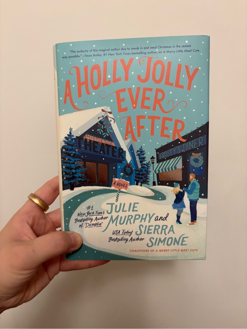A Holly Jolly Ever After - Teal Holiday Paperback